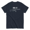 AK47 Kalashnikov T-Shirt, 100% cotton μπλουζάκι με το γνωστό ρώσικο Riffle gun.
