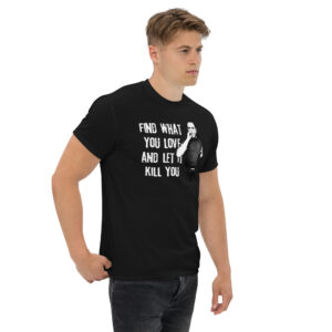 Bukowski Quote T-Shirt, 100% cotton μπλουζάκι με ατάκα του γνωστού ποιητή και συγγραφέα Charles Bukowski 