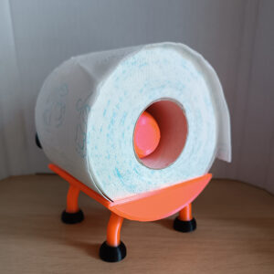 Shaun Πρόβατο για Χαρτί Υγείας 3D Printed αστείο διακοσμητικό για το μπάνιο.