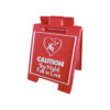 Fall in Love μίνι floor stand, 3D Printed αστείο διακοσμητικό mini σταντ με καρδούλα και την ατάκα "Caution You Might Fall in Love".