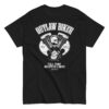 Outlaw Biker T-Shirt, 100% cotton μπλουζάκι με ατάκα για μηχανές. "Full Tank No Speed Limits".