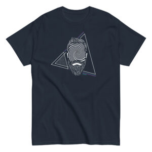 Sigmund Freud T-Shirt, 100% cotton μπλουζάκι με ψυχεδελική διάθεση για τον γνωστό ψυχολόγο Σίγκμουντ Φρόυντ, πατέρα της ψυχανάλυσης.
