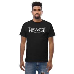 Teach Peace T-Shirt, 100% cotton μπλουζάκι με stencil του γνωστού artist Banksy.