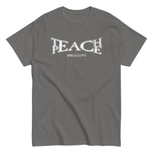 Teach Peace T-Shirt, 100% cotton μπλουζάκι με stencil του γνωστού artist Banksy.