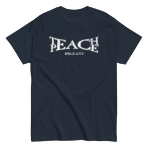 Teach Peace T-Shirt, 100% cotton μπλουζάκι με stencil του γνωστού artist Banksy.