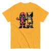 Deadpool and Wolverine T-Shirt, 100% cotton αστείο μπλουζάκι σε ένα cartoon parody από τους δύο χαρακτήρες της Marvel.