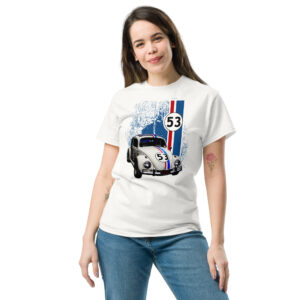 Herbie the Love Bug T-Shirt, 100% cotton μπλουζάκι εμπνευσμένο από την κλασσική ταινία 