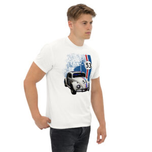 Herbie the Love Bug T-Shirt, 100% cotton μπλουζάκι εμπνευσμένο από την κλασσική ταινία 