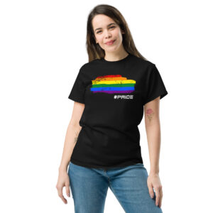 Hashtag Pride T-Shirt, 100% cotton μπλουζάκι που εκφράζει την ατομικότητά σου και στέλνει ένα δυνατό μήνυμα αγάπης για όλους.