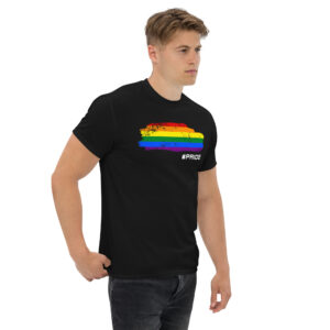 Hashtag Pride T-Shirt, 100% cotton μπλουζάκι που εκφράζει την ατομικότητά σου και στέλνει ένα δυνατό μήνυμα αγάπης για όλους.