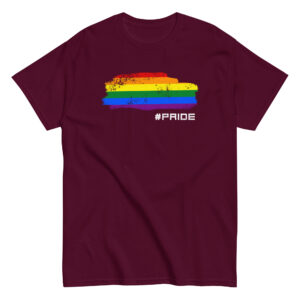 Hashtag Pride T-Shirt, 100% cotton μπλουζάκι που εκφράζει την ατομικότητά σου και στέλνει ένα δυνατό μήνυμα αγάπης για όλους.