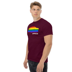 Hashtag Pride T-Shirt, 100% cotton μπλουζάκι που εκφράζει την ατομικότητά σου και στέλνει ένα δυνατό μήνυμα αγάπης για όλους.