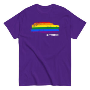 Hashtag Pride T-Shirt, 100% cotton μπλουζάκι που εκφράζει την ατομικότητά σου και στέλνει ένα δυνατό μήνυμα αγάπης για όλους.