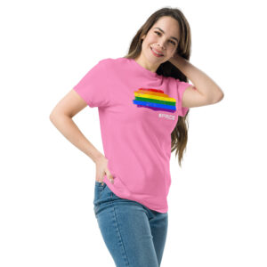 Hashtag Pride T-Shirt, 100% cotton μπλουζάκι που εκφράζει την ατομικότητά σου και στέλνει ένα δυνατό μήνυμα αγάπης για όλους.