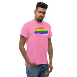 Hashtag Pride T-Shirt, 100% cotton μπλουζάκι που εκφράζει την ατομικότητά σου και στέλνει ένα δυνατό μήνυμα αγάπης για όλους.