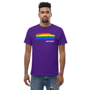 Hashtag Pride T-Shirt, 100% cotton μπλουζάκι που εκφράζει την ατομικότητά σου και στέλνει ένα δυνατό μήνυμα αγάπης για όλους.