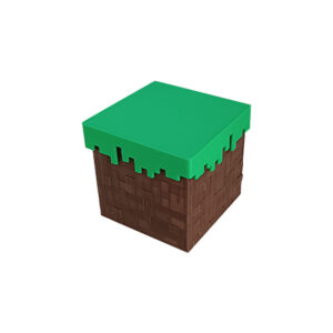 Minecraft Mini Box, 3D Printed κουτί αποθήκευσης εμπνευσμένο από το δημοφιλές video game Minecraft
