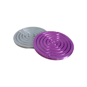 Spirals Coaster Set, 3d Printed σετ σουβέρ σε σχήμα σπείρας. Ένα πρωτότυπο και ιδιαίτερο σετ σουβέρ για να ακουμπάς τον καφέ σου, τη μπύρα ή το ρόφημα σου. Περιέχει 10τμχ. σουβέρ (τα οποία γίνονται και 5 ενώνοντας 2 σπείρες μεταξύ τους) και βάση.