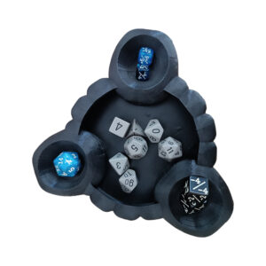 Skulls Dices Tray, 3D Printed δίσκος για Ζάρια με Νεκροκεφαλές για Παιχνίδια με Κάρτες.