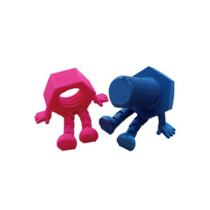 Βίδα και παξιμάδι αστείο διακοσμητικό. 3d Printed funny fidget toy και επιτραπέζιο διακοσμητικό με ένα παξιμάδι και την βίδα του....Ζεύγος...