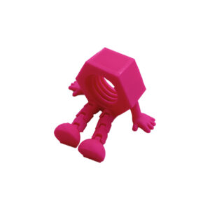 Βίδα και παξιμάδι αστείο διακοσμητικό. 3d Printed funny fidget toy και επιτραπέζιο διακοσμητικό με ένα παξιμάδι και την βίδα του....Ζεύγος...