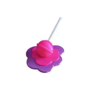 Melting Lollipop βάση για δαχτυλίδια. 3D printed μπιζουτιέρα σε σχήμα λιωμένο γλειφιτζούρι.