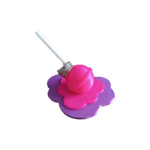 Melting Lollipop βάση για δαχτυλίδια. 3D printed μπιζουτιέρα σε σχήμα λιωμένο γλειφιτζούρι.
