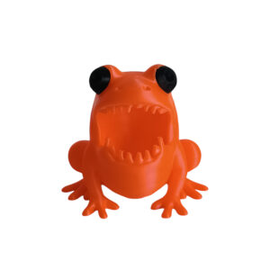 Monster Frog 3d printed μολυβοθήκη, επιτραπέζιο διακοσμητικό βατραχάκι - δεν το λες! - σε 3D εκτύπωση.