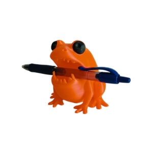 Monster Frog 3d printed μολυβοθήκη, επιτραπέζιο διακοσμητικό βατραχάκι - δεν το λες! - σε 3D εκτύπωση.