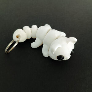 Μπρελόκ Γατάκι. 3D Printed cat keychain με κινούμενα μέρη το οποίο λειτουργεί και σαν anti stress fidget toy.