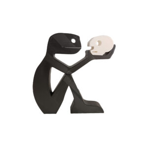 Hamlet 3D Printed επιτραπέζιο διακοσμητικό, εμπευσμένο από το "To Be or Not to Be" του Shakespeare. 