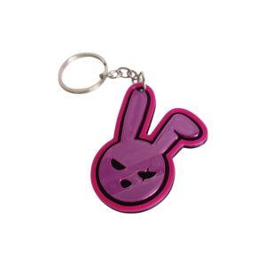 Evil Bunny Μπρελόκ. 3D Printed Keychain με Kawaii κακό κουνέλι... :)