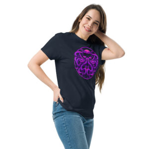 Kraken Skull T-Shirt, 100% cotton μπλουζάκι νεκροκεφαλή με πλοκάμια.