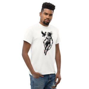 Prometheus T-Shirt, 100% cotton μπλουζάκι. Μπλουζάκι με τον Προμηθέα που έκλεψε την φωτιά από τους θεούς για να την δώσει στους ανθρώπους σύμφωνα με την Ελληνική μυθολογία.