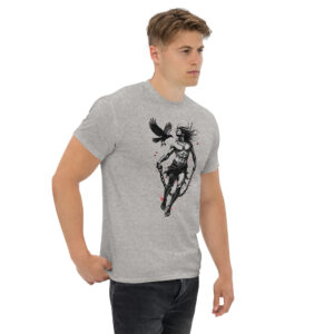 Prometheus T-Shirt, 100% cotton μπλουζάκι. Μπλουζάκι με τον Προμηθέα που έκλεψε την φωτιά από τους θεούς για να την δώσει στους ανθρώπους σύμφωνα με την Ελληνική μυθολογία.