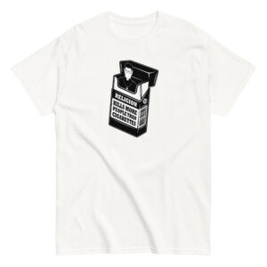 Religion Kills T-Shirt, 100% cotton μπλουζάκι. Religion Kills More People than Cigarettes. Τι όχι; Αν σκεφτείς ότι οι περισσότεροι πόλεμοι γίνονται με θρησκευτικό πρόσημο τότε σίγουρα ισχύει.