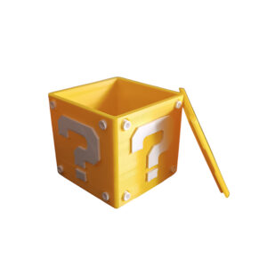 Super Mario Box, 3D Printed κουτί αποθήκευσης εμπνευσμένο από το δημοφιλές video game Super Mario.