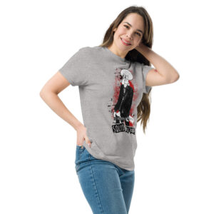 Φόρεσε χιούμορ και μουσική αναφορά με το Squid Vicious T-Shirt! Ένα αστείο και μοναδικό μπλουζάκι από 100% βαμβάκι, που παρουσιάζει τον αγαπημένο Καλαμάρη σε ρόλο… Sid Vicious των Sex Pistols. Μια επική music parody για fans της punk κουλτούρας και των παιχνιδιάρικων σχεδίων.