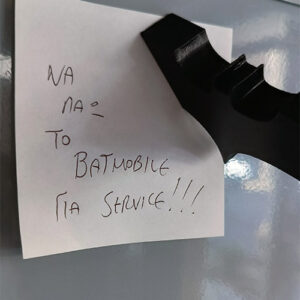 Μαγνητάκι Batarang – 3D Printed Batman Διακοσμητικό | Geek & Handmade Magnet