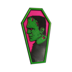Frankenstein & Bride 3D Printed Διακοσμητικά | Retro Gothic Horror Set | Handmade & Eco Friendly