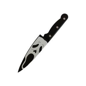 3D Printed Scream Knife | Διακοσμητικό Μαχαίρι Horror Movie Prop | PLA Handmade Decor
