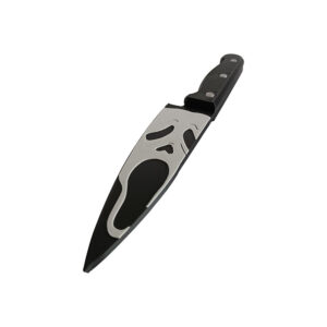 3D Printed Scream Knife | Διακοσμητικό Μαχαίρι Horror Movie Prop | PLA Handmade Decor