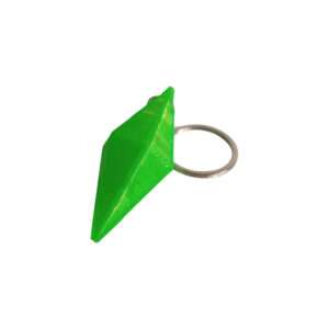 Plumbob Μπρελόκ – 3D Printed Keychain για Fans του The Sims | Flu Green Φωσφορίζον