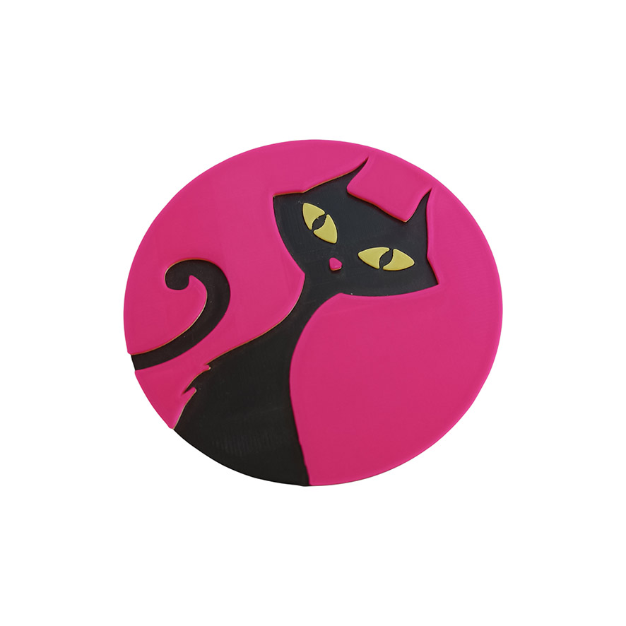 Black Cat Coaster - Image 3