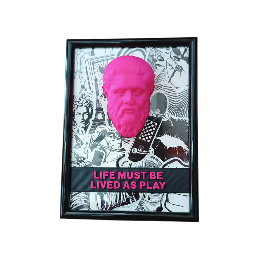 Plato Quote Frame Print - Image 2